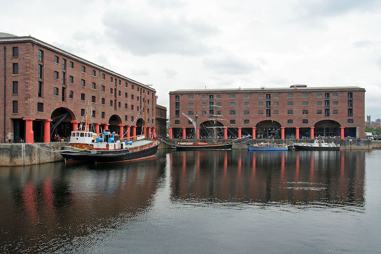 Royal Albert Docks, in Liverpool
