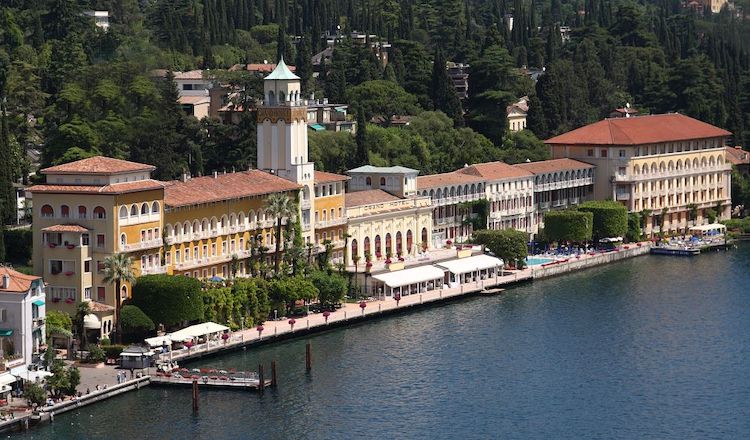 Grand Hotel Gardone, at Lake Garda, Italy.