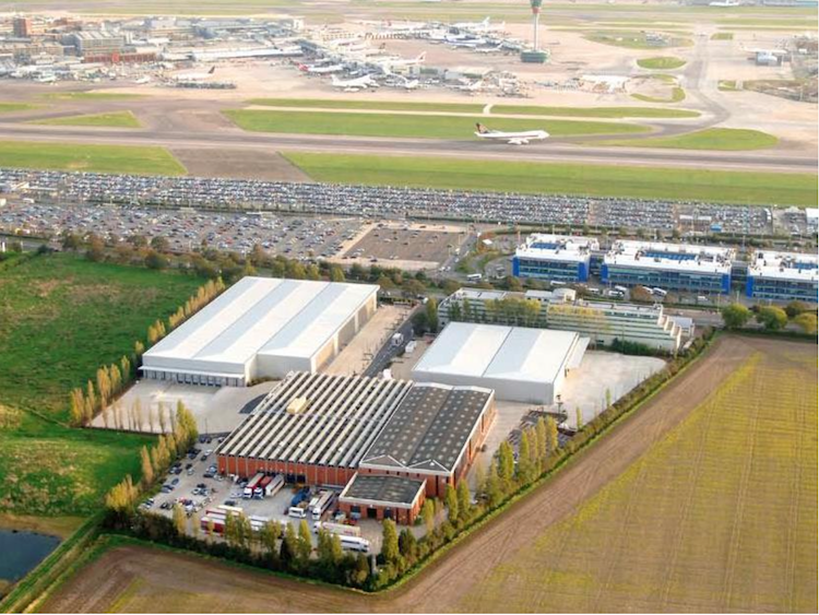 The Heathrow Airport warehouses