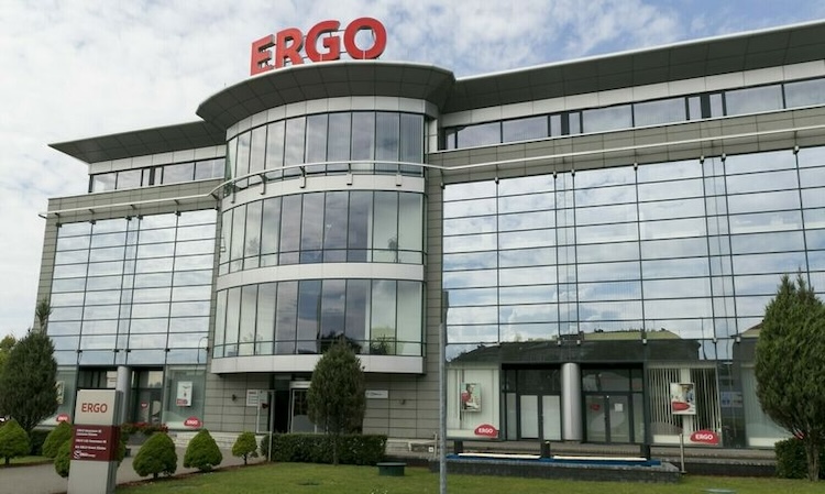 The ERGO HQ building in Vilnius