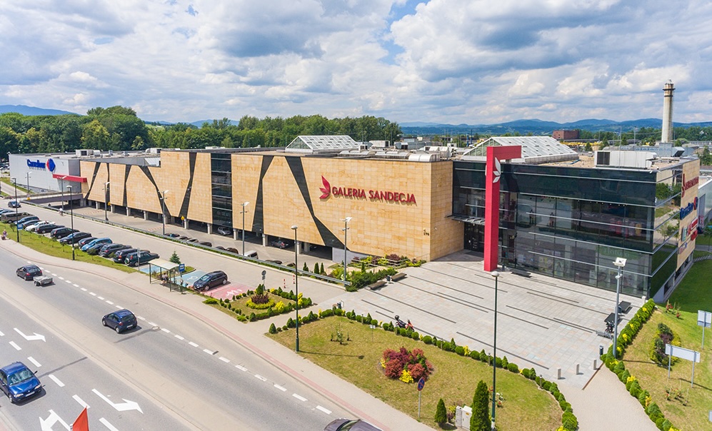 Galeria Sandecja shopping center in Nowy Sącz, Poland